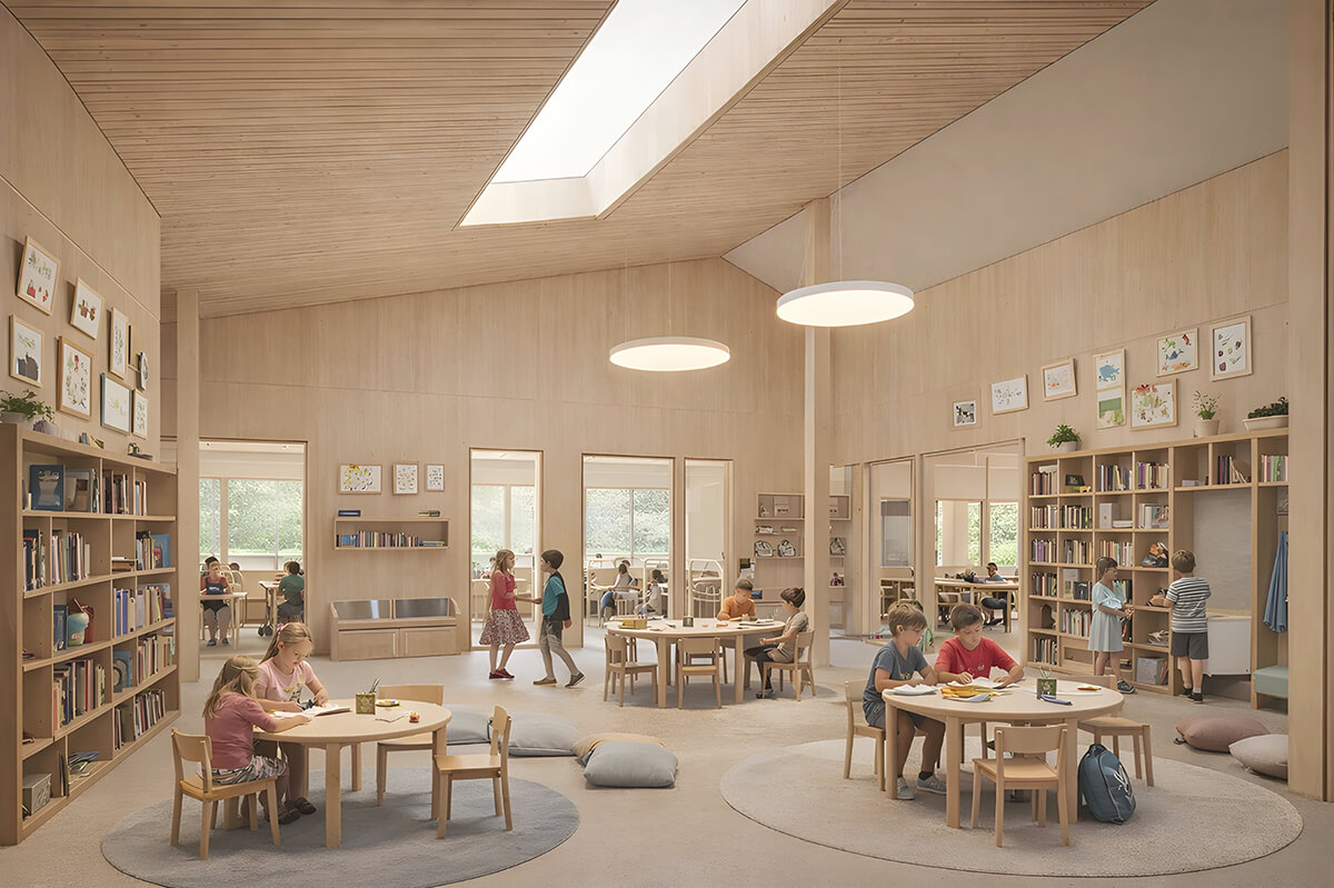 Vorschlag für den Neubau einer zweizügigen Grundschule in der Ortsgemeinde Siebeldingen