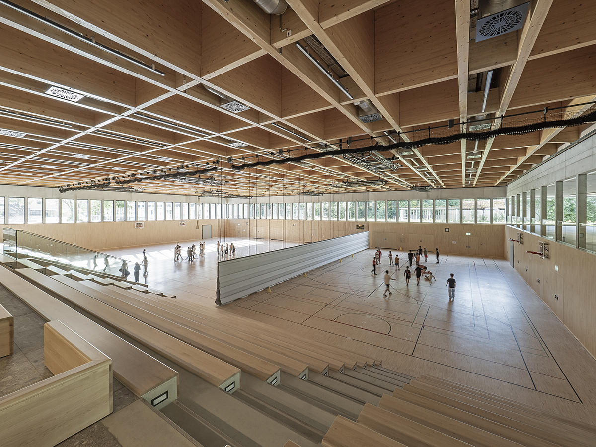 Neubau der Mehrzweckhalle am Lodererplatz in Erding