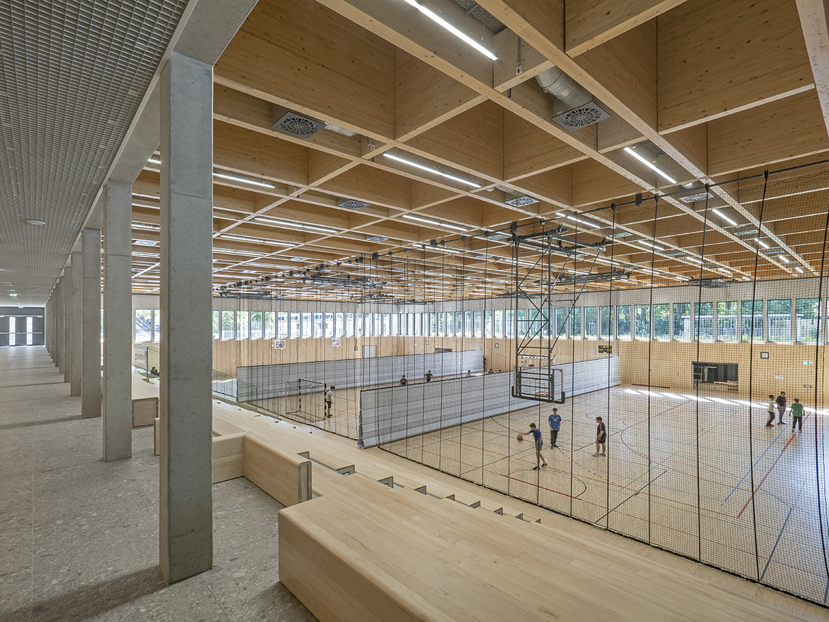 Neubau der Mehrzweckhalle am Lodererplatz in Erding