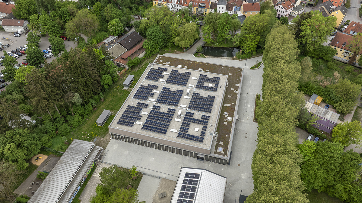 Neubau der Mehrzweckhalle am Lodererplatz in Erding