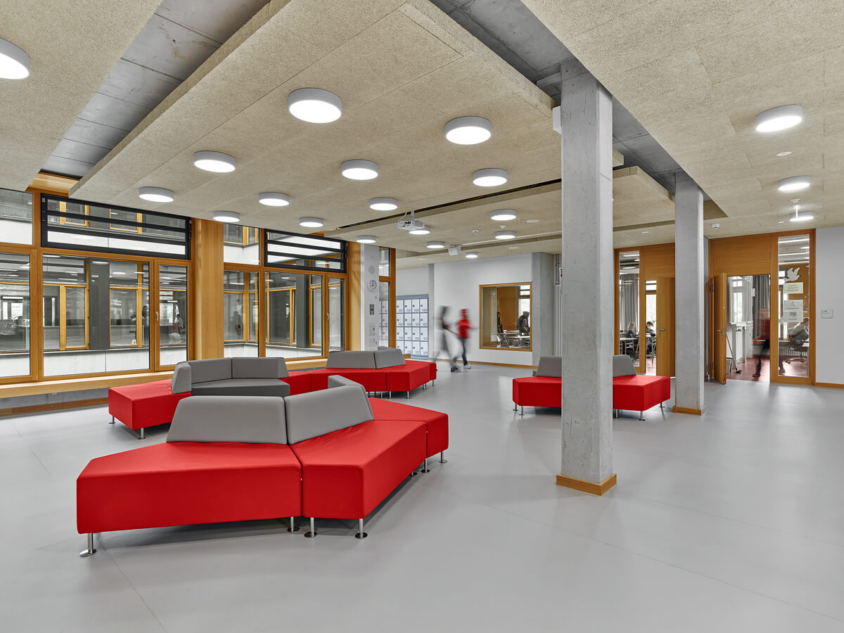 Neubau Dreifachsporthalle, beruflicher Schule und eines Hauses für Kinder in Ramersdorf-Perlach