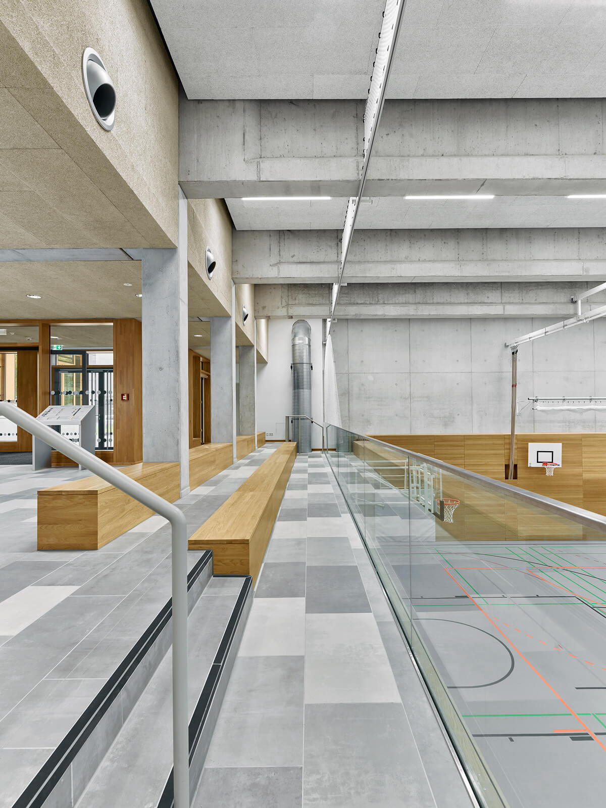 Neubau Dreifachsporthalle, beruflicher Schule und eines Hauses für Kinder in Ramersdorf-Perlach