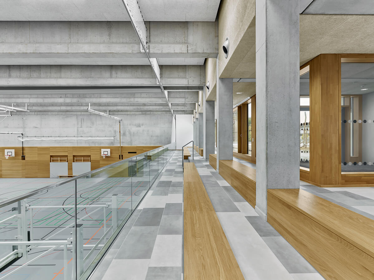 Neubau Dreifachsporthalle, beruflicher Schule und eines Hauses für Kinder in Ramersdorf-Perlach